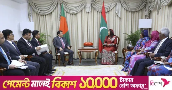 বাণিজ্য বাড়াতে বাংলাদেশ ও মালদ্বীপের মধ্যে সরাসরি জাহাজ চলাচলের আলোচনা